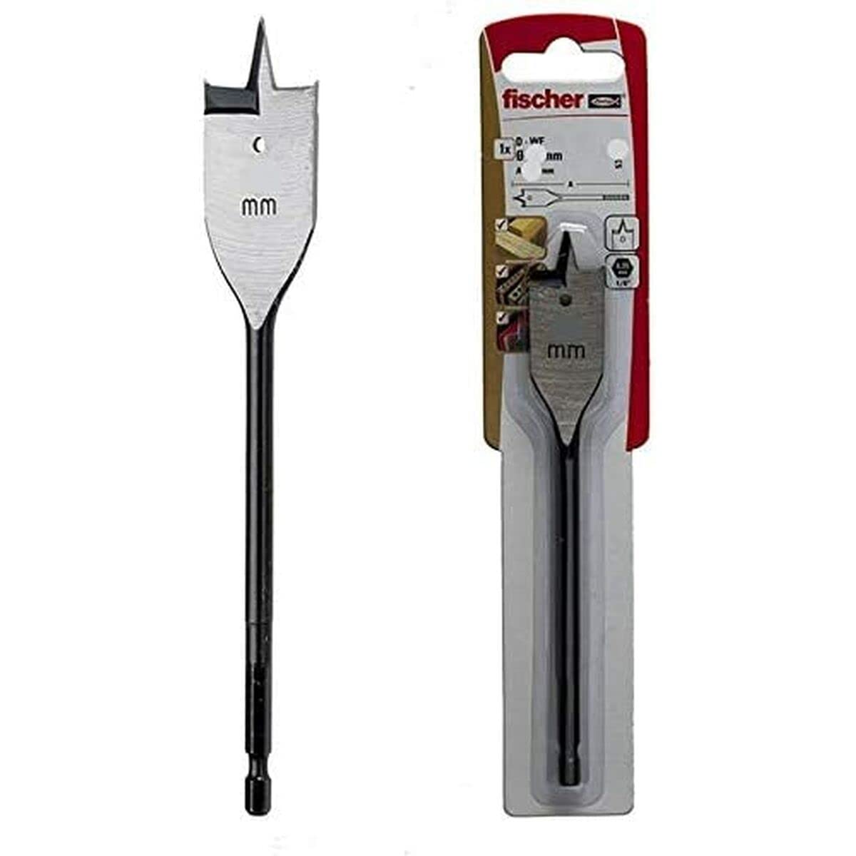 FISCHER 530661 Wood Paddle Drill 26 mm