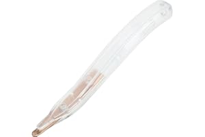 YXUEFLY Staple Remover Professional Magnetic Staple Remover Puller Staples Remover Staple Removal Tool for School Office Home (Clear)