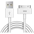 WEDAWN 30 Pin Cable for iPhone 4s, USB Charging and Cable Sync Dock Connector Data Cable for iPhone 4/ 4s, iPhone 3G/3Gs, iPa