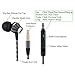 Headphones with Microphone, Wired Earbuds with Mic - Earphones Compatible with Samsung Galaxy S9 S7 S10 S8 Note 10, Comfortable Corded Extra Bass Audifonos, 3.5mm Ear Buds for Cell Phones