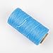 284yrd Leather Sewing Waxed Thread 150D 1mm Leather Hand Stitching 125g