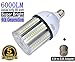 40W LED Bulbs 6000Lumen 5000k Daylight E26 Medium Base LED Corn Light Bulb Equivalent 175W to 250W Metal Halide Bulb HID HPS Bulb for Indoor Outdoor Garage Workshop Warehouse Backyard