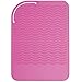 OXO Good Grips Heat Resistant Silicone Travel Mat for Curling Irons and Flat Irons - Pink