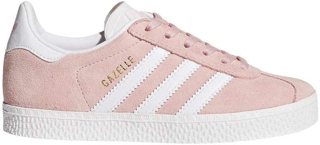 Kids Womens adidas Gazelle Originals Leather Suede Pink Classic Shoes Trainers | eBay