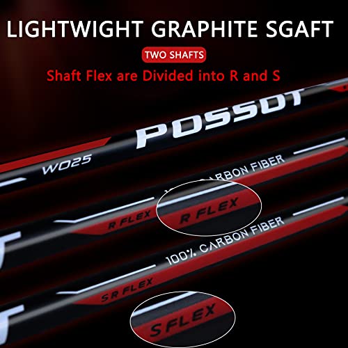 POSSOT Golf Driver, Titanium Golf Drivers for Men Right Handed 10.5