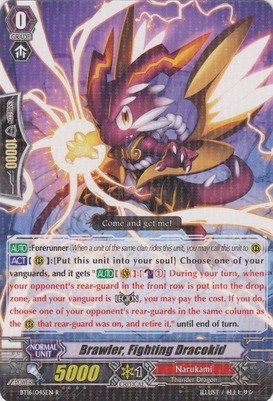 Cardfight!! Vanguard TCG - Brawler, Fighting Dracokid (BT16/045EN) - Booster Set 16: Legion of Dragons & Blades ver.E