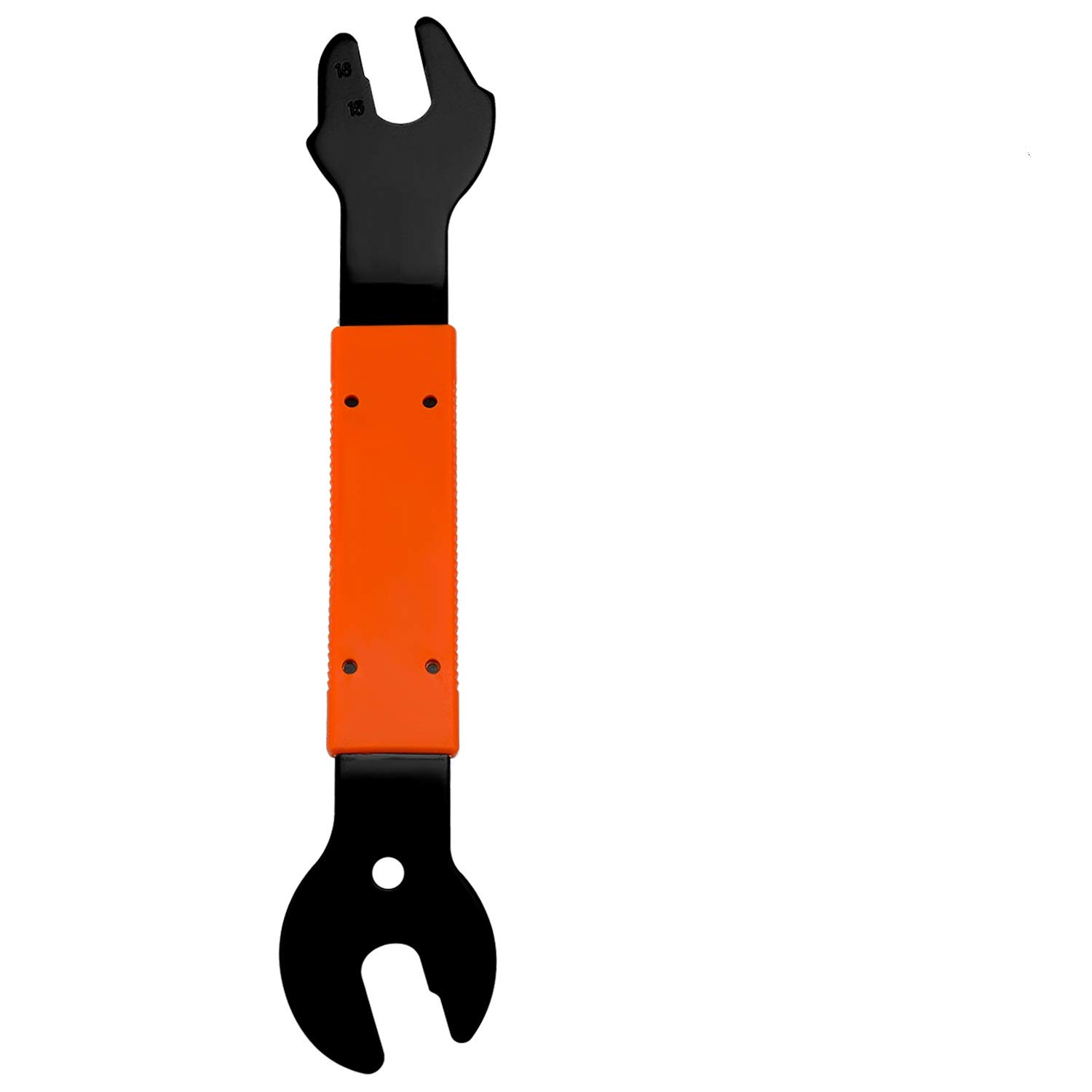 QKURT Bike Pedal Wrench, Double Sided Bicycle Spanner 15, 16, 17 mm Repair Removal Tool for Biking Cycling Mountain Bike MTB BMX
