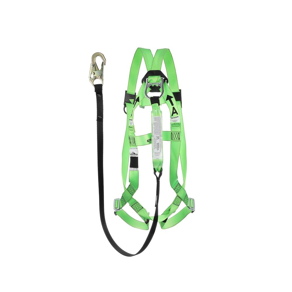 Mua Safety Harness Fall Protection Lanyard Kit, Adjustable Full Body