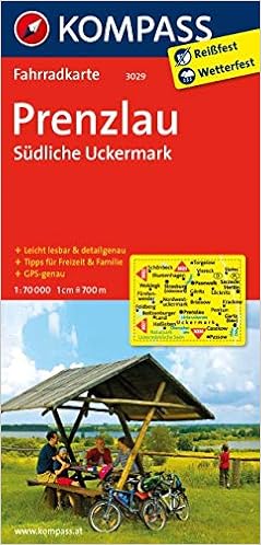 Kompass Fahrradkarte Prenzlau Sudliche Uckermark Fahrradkarte Gps Genau 1 70000 Kompass Fahrradkarten Deutschland Band 3029 Amazon De Kompass Karten Gmbh Bucher