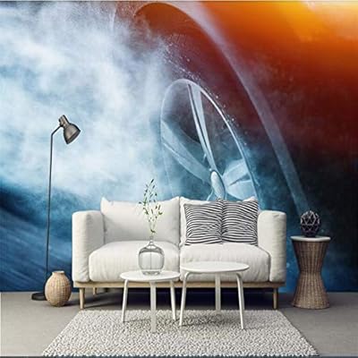 Papel Tapiz 3d Personalizado Abstracto Rueda De Rodadura Sub