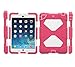 ACEGUARDER ipad mini 2/3 case for kids Rainproof Shockproof Waterproof Case for Apple Ipad Mini 3 Slim Military-Duty Case with Back Cover Standing [Blue-White]