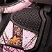 Mossy Oak Pink Break-Up Camouflage Floor Mats (Durable Molded PVC, Mossy Oak Pink Breakup Camo, Front Seat Mat Set, Set of 2)