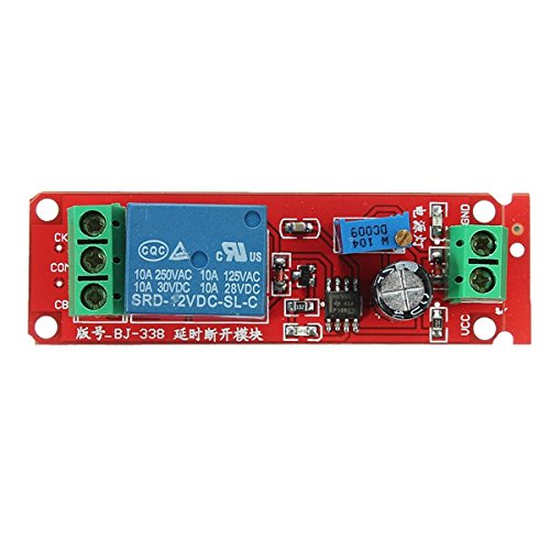 3Pcs 12V NE555 Oscillator Delay Timer Switch Module Adjustable 0-10 Second