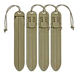 VANQUEST 5" MOLLE Sticks (4 Pack) (Coyote Tan)