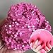 Slime Supplies Foam Beads Making Kit - Pom Poms Fish Bowl Styrofoam Balls Fruit Slices 3 Tools 19 Pack Decorative Floral Floam Cloud Crunchy Package DIY Craft Stuff for Girls Boy Kids