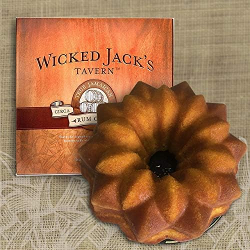 Wicked Jack's Tavern Jamaican Rum Cake, Butter Rum, 33Ounce Boxes