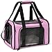 Henkelion Cat Carriers Dog Carrier Pet Carrier for Small Medium Cats Dogs Puppies up to 15 Lbs, TSA Airline Approved Small Dog Carrier Soft Sided, Collapsible Waterproof Travel Puppy Carrier – Pinkthumb 1