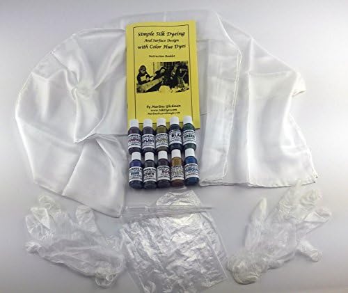Colorhue Silk Dye Kit with Scarf