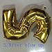 Helium Foil Digital balloons ,birthday holidays weddin party supply Silver 40