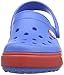 crocs Kids' Crocband II.5 Clog (Toddler/Little Kid),Varsity Blue/Red,8-9 M US Toddler