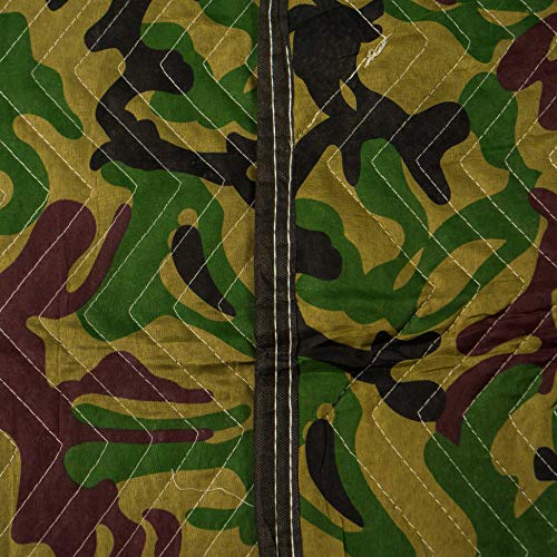 US Cargo Control Camo Moving Blankets 80 Inches Long By 72 Inches
