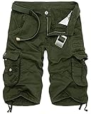 XueYin® Men's Summer Casual Wear Cotton Cargo Shorts(No Belt)