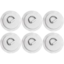 thumbnail image 2 of 6pcs/set 3.15'' 316 Stainless Steel D Ring Pad/patch For Pvc Inflatable Boat Raft Dinghy Canoe Kayak Surfboard Black 8cm Black 2 of 11