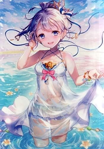 Amazon 白猫プロジェクト サマー水着くじ C賞 A3 クリアポスター ティナ 単品 アニメ 萌えグッズ 通販