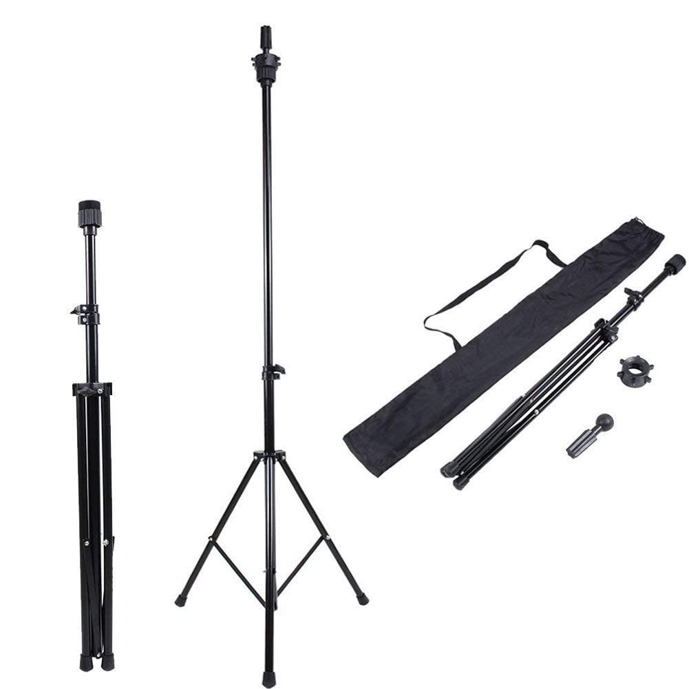 Mannequin Wig Head Stands, Adjustable Mannequin Head Tripod Stand Hairdressing Tripod Stand For Hairdressing Training Salon With Carry Bag