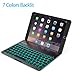 Favormates Keyboard Case for iPad 2018 (6th Gen) - iPad 2017 (5th Gen) -iPad Air 1 - Thin & Light - Aluminum Alloy - Wireless/BT - Backlit 7 Color - iPad Case with Keyboard (only for 9.7 inch ipad)