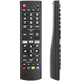 Universal for LG TV Remote, Replacement Remote Control for LG Smart TVs. with Netflix Quick Button. 1-Year Warranty.