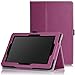 MoKo Case for Fire HD 7 2014 - Slim Folding Cover with Auto Wake / Sleep for Amazon Kindle Fire HD 7 Inch 4th Generation Tablet (Not Fits HD 7 2015), PURPLE
