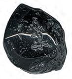 Tektite Natural Glass Rock Polished 0.75-1.25 Inch w Info Card