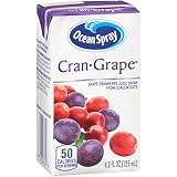 Ocean Spray Juice Drink, Cran-Grape, 4.2 Ounce Juice Box (Pack of 40)