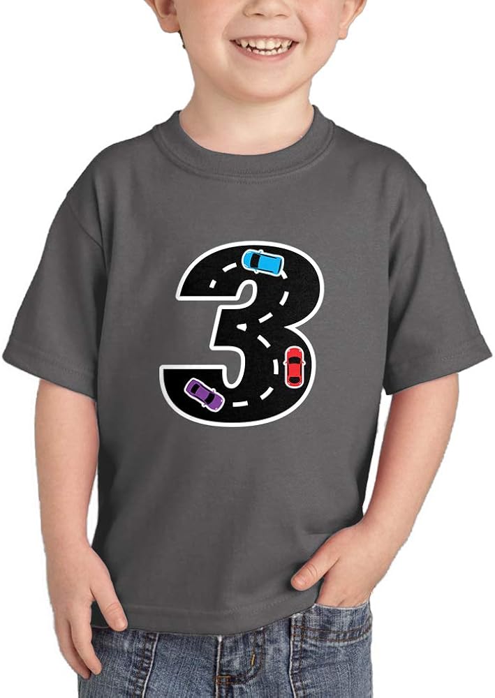 Haase Unlimited Racecar - Car Third Birthday Infant/Toddler Cotton Jersey T-Shirt