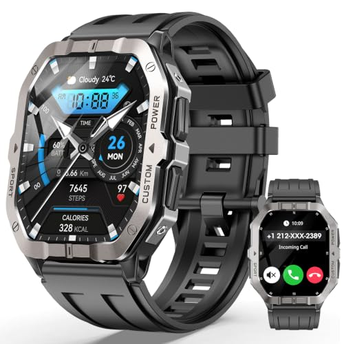 Military Smart Watch Built-in GPS