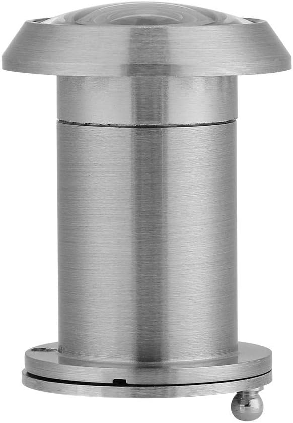 Home Security Door Viewer-Home Security Optical Glass 220 Degree Wide Angle Door Scope Viewer(silver) - Image 5