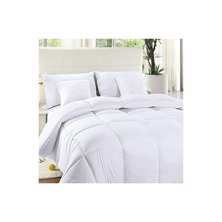 Utopia Bedding Comforter Duvet Insert Quilted Comforter with Corner