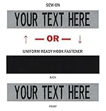 Custom Military/Tactical Name Tapes 50 Fabrics to choose from! Made in the USA! SHIPS UNDER 24 HRS! Reflective, 3.5