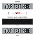 Custom Uniform Name Tapes, 50 Fabrics to choose from! Made in the USA! SHIPS UNDER 24 HRS! Reflective, 3.5