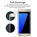 Haibao rgy-dfgggghhh Scarer Full Coverage, Case Friendly, Bubble-Free, Anti-Scratch, No Lifted Edges Wet Applied HD Clear Film Screen Protector for Samsung Galaxy S7 Edge - 2 Piece
