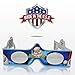 3D Christmas Glasses - 5 Pack - Turn Holiday Lights Into Magical Images. See SANTA For A Fun Christmas Experience. Our USA MADE Holiday Specs Are Perfect For Festivities!