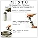 Misto Stainless Steel Bottle with Window