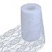 Vlovelife White Lace Fabric Ribbon Roll 6 inch x 25 Yards for Burlap Lace Table Runner Boho Vintage Woodland Greenery Wedding Bridal Baby Shower Party Decor Decorations