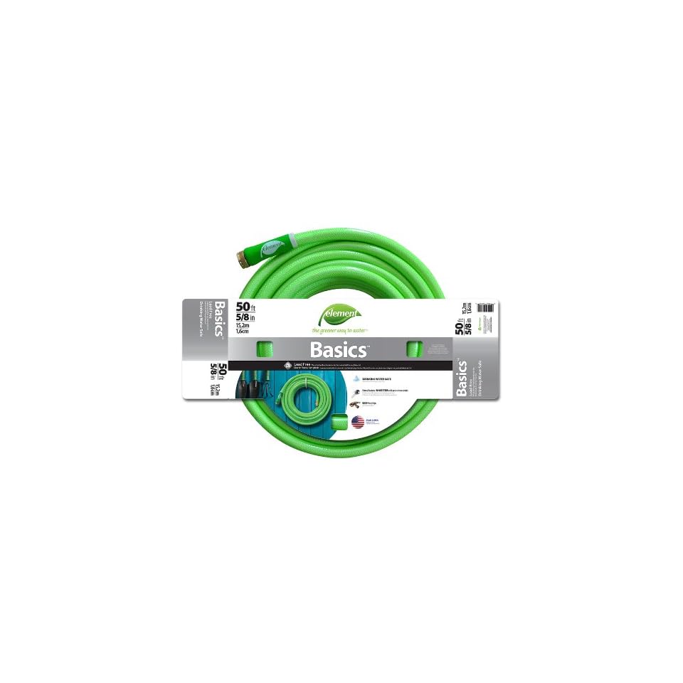 Colorite Swan 5/8Dia. x 50L Element Basics Garden Hose LOGG58050FM on ...