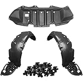 Parts N Go 2011-2013 Corolla Fender Liner &amp; Undercover Set with Clips Front Driver &amp; Passenger Side Left Right TO1249162 TO1248162 TO1228148 5145102040 5387602370 5387502370