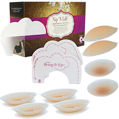 Nurse Hatty Nip ‘N Lift (4 Set of Nipple Cover-ups & 8 Sets of Breast Tape)