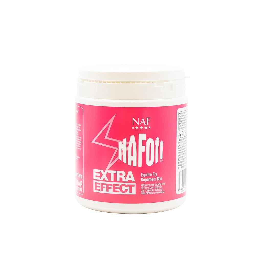 NAF Off Extra Effect Gel 750ml – Natural Insect Repellent Gel for Horses – Citronella-Based Fly Protection – Ideal for Sensitive Areas & Spray-Shy Horses