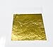 24 Karat Edible Gold Leaf Firm Transfer Sheets by Slofoodgroup (Hard Press Transfer Sheets) 10 Sheets per Book, 3.15 in. by 3. 15 in. Hard Press Transfer Sheets