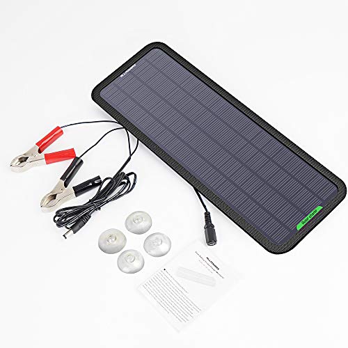 ALLPOWERS 18V 5 Watts Portable Solar Panel Solar Car Battery Charger